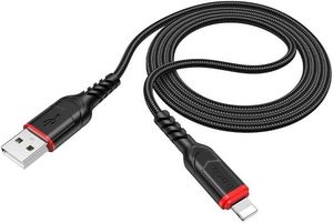 HOCO USB-A TO LIGHTNING CABLE X59 VICTORY 18W 2A 1M BLACK