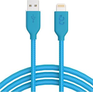 CONNECT IT CI-565 LIGHTNING CHARGE/SYNC CABLE COULOR LINE BLUE