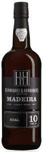 MADEIRA HENRIQUES AND HENRIQUES BUAL 10 YEARS OLD () 500 ML