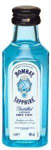 GIN BOMBAY SAPPHIRE (GLASS) 50 ML