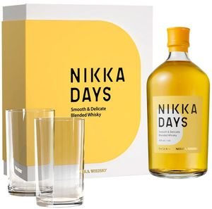  NIKKA DAYS 700 ML GIFT BOX + 2 GLASSES