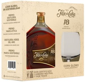 RUM FLOR DE CANA CENTENARIO 18  GIFT BOX 700 ML