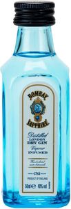 GIN BOMBAY SAPPHIRE 40% (PET) 50 ML