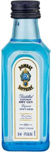 GIN BOMBAY SAPPHIRE 47% (PET) 50 ML