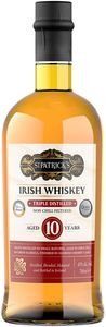  ST PATRICK'S 10  SHERRY CASK IRISH WHISKEY 700 ML