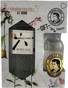 GIN ROKU SUNTORY JAPANESE CRAFT 700ML + THOMAS HENRY TONIC WATER   VAP