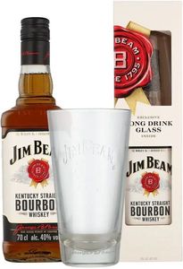  JIM BEAM BOURBON 700 ML GIFTBOX  