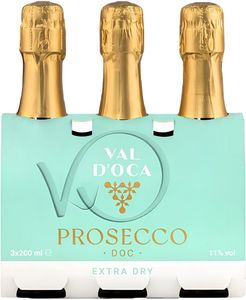 PROSECCO VAL D'OCA DOC TREVISO EXTRA DRY ����� 3X 200ML