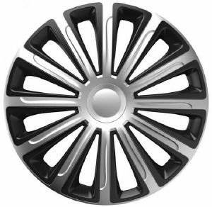   AMIO HUBCAP TREND SILVER BLACK 13'' 4
