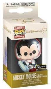 FUNKO POCKET POP!: WALT DISNEY WORLD 50 - MICKEY MOUSE AT THE SPACE MOUNTAIN ATTRACTION   KEYCHAIN