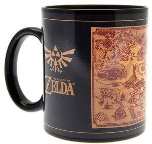 PYRAMID THE LEGEND OF ZELDA (MAP SILHOUETTE) HEAT CHANGE MUG (SCMG24878)