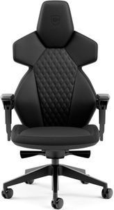 NOBLECHAIRS DAWN GAMING CHAIR PU LEATHER MADE IN ITALY - BLACK