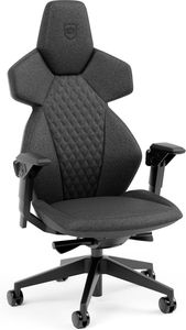NOBLECHAIRS DAWN GAMING CHAIR FABRIC MADE IN ITALY - GRANITE