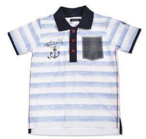 T-SHIRT POLO BLUE SEVEN SAILORS 816006   (92.)-(1-2 )