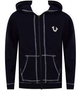 HOODIE   TRUE RELIGION FRENCH TERRY TR146HD32   (104.)-(3-4 )