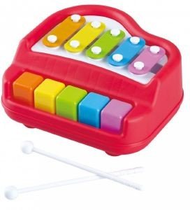    2  1 PLAYGO 2 IN 1 PIANO & XYLOPHONE [13363]