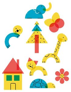   HAPE COLOUR & SHAPES ART (77 )