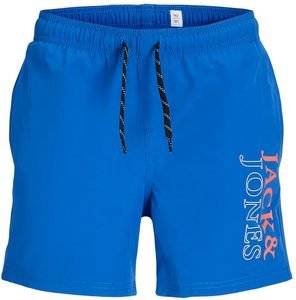 ΣΟΡΤΣ ΜΑΓΙΟ JACK & JONES 12273841 JPSTMAUI JJSWIM DOUBLE LOGO JNR ΜΠΛΕ