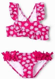 ΜΑΓΙΟ MAYORAL 03714-076 RUFFLE PRINT BIKINI ΜΑΤΖΕΝΤΑ