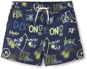 ΣΟΡΤΣ ΜΑΓΙΟ MAYORAL BOY PRINT ΜΠΛΕ ΣΚΟΥΡΟ