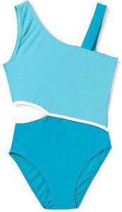 ΟΛΟΣΩΜΟ ΜΑΓΙΟ MAYORAL GIRL SIDE SLIT ΜΠΛΕ