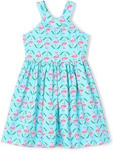  MAYORAL GIRL PRINT CROSS STRAP DRESS 