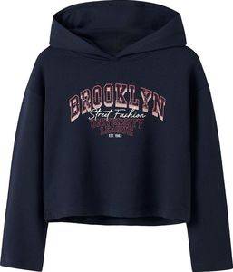 HOODIE NAME IT NKFVIALA RLX 13246337 ΣΚΟΥΡΟ ΜΠΛΕ