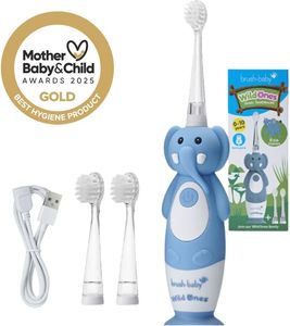 ���������������� ��������� ������������� BRUSH-BABY WILDONES 0-10 ����-ELEPHANT