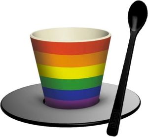 ����� I DRINK ID5211 R-PET CUP+SPOON 90ML LOVE